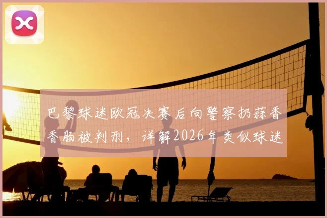 巴黎球迷欧冠决赛后向警察扔蒜香香肠被判刑，详解2026年类似球迷过激行为的法律风险